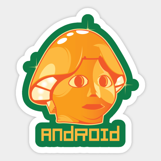 Android Sticker by QuigleyCreative